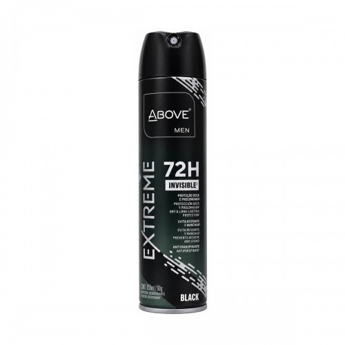 Desodorante Aerossol Above Men Extreme Black 150ml Desodorante Aerossol Above Men Extreme Black 150ml