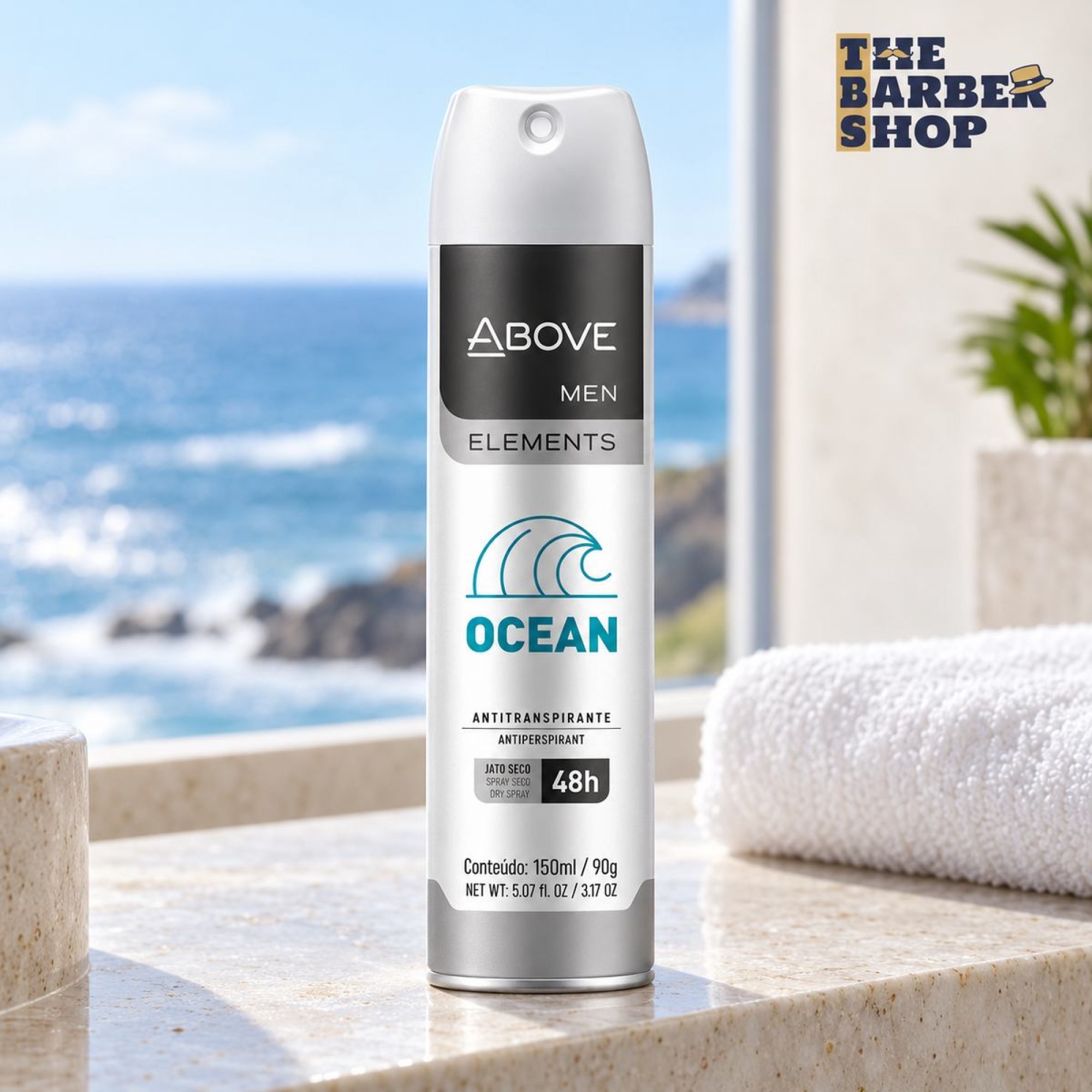 Desodorante Aerossol Above Men Elements Ocean 150ml Desodorante Aerossol Above Men Elements Ocean 150ml