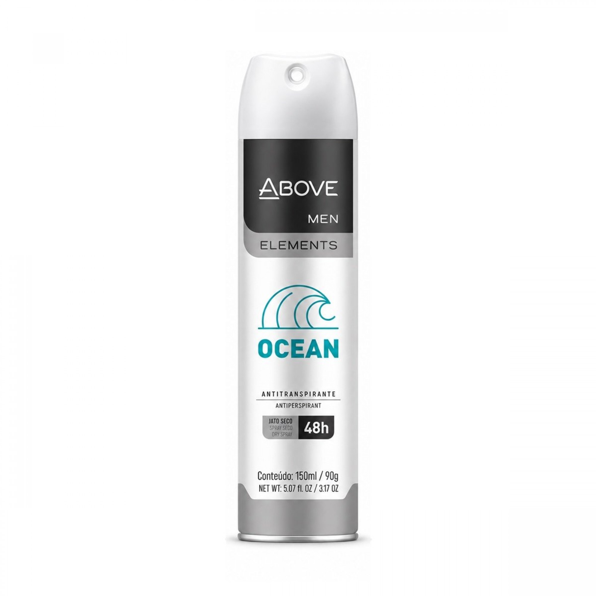 Kit 3 Desodorantes Aerossol Above Men Elements Ocean 150ml Kit 3 Desodorantes Aerossol Above Men Elements Ocean 150ml