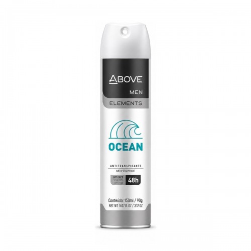 Desodorante Aerossol Above Men Elements Ocean 150ml Desodorante Aerossol Above Men Elements Ocean 150ml