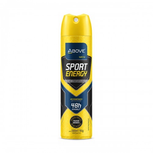 Desodorante Aerossol Above Men Sport Energy 150ml Desodorante Aerossol Above Men Sport Energy 150ml