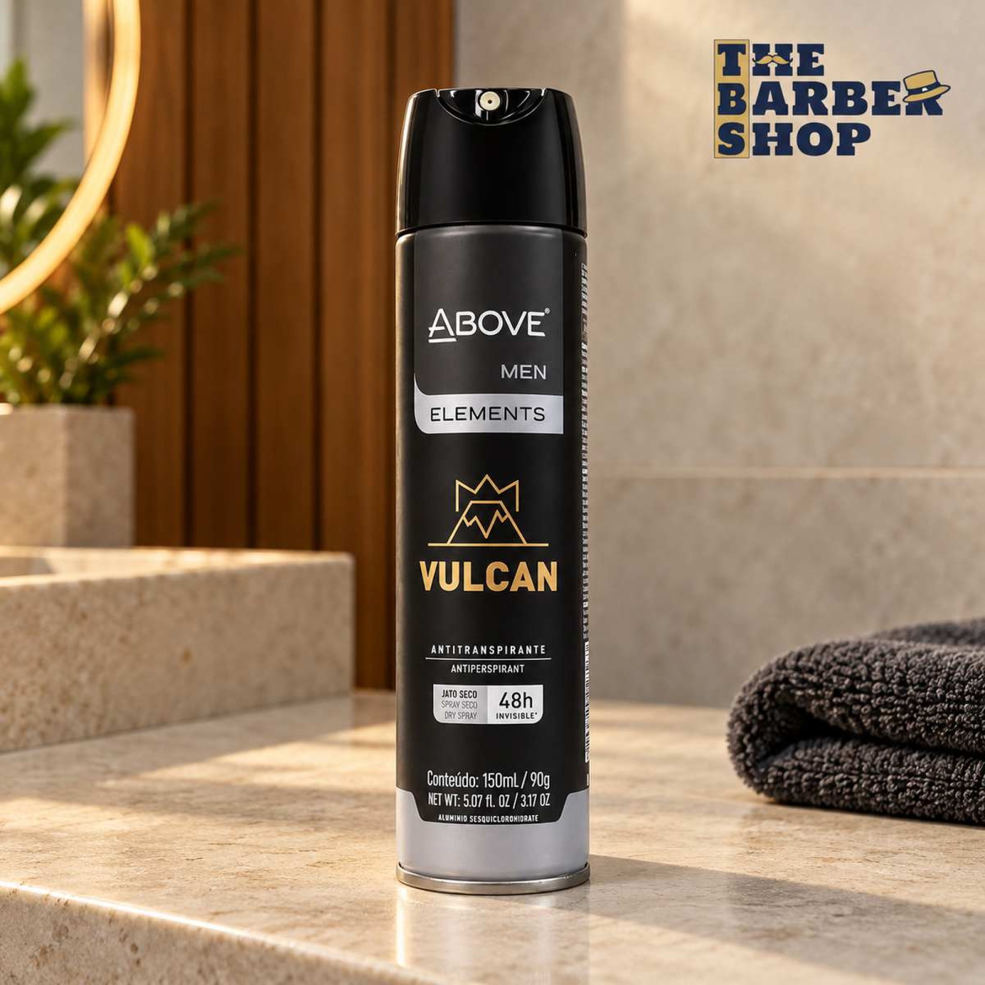 Desodorante Aerossol Above Men Elements Vulcan 150ml Desodorante Aerossol Above Men Elements Vulcan 150ml