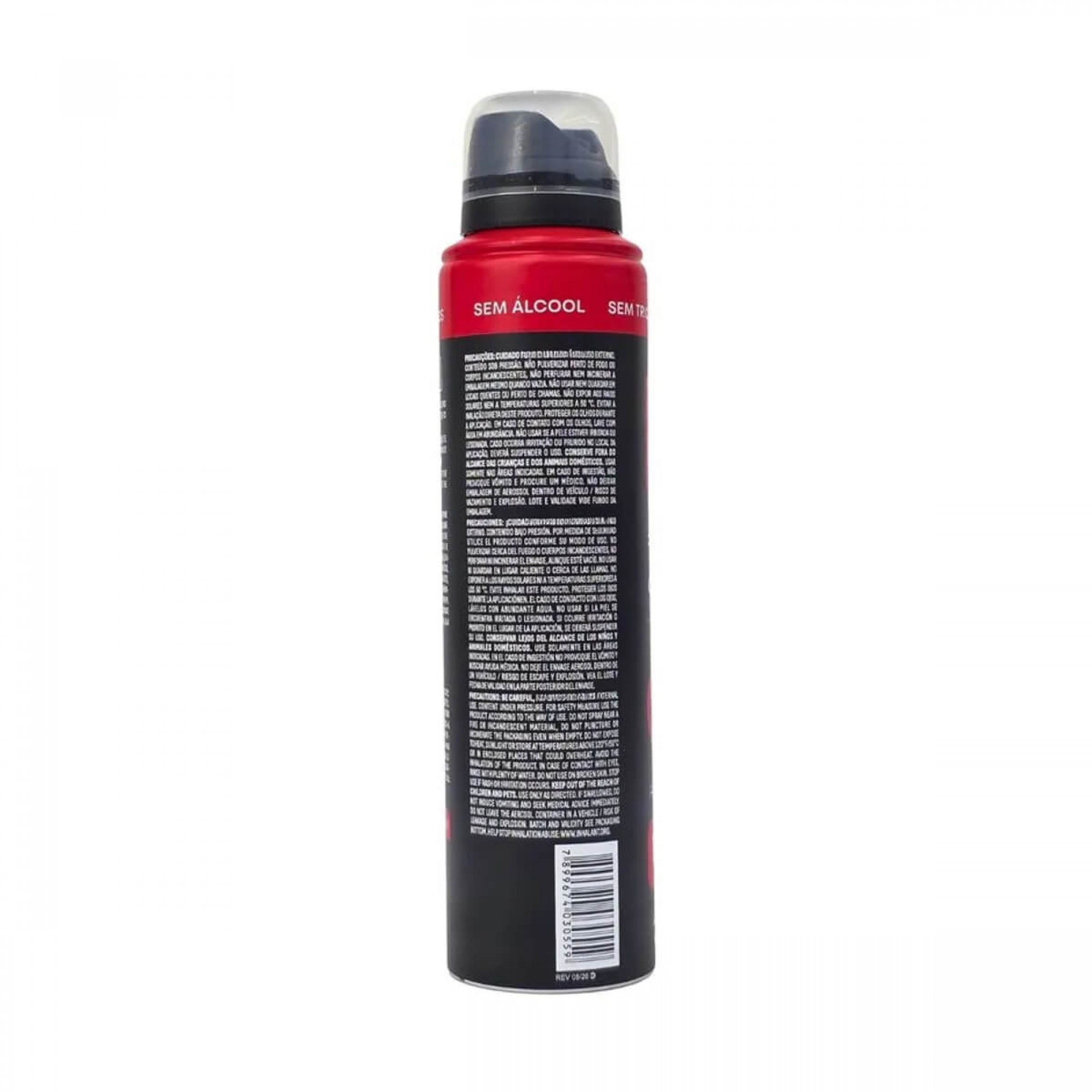 Desodorante Aerossol Above Men Feel Free Zero 150ml Desodorante Aerossol Above Men Feel Free Zero 150ml