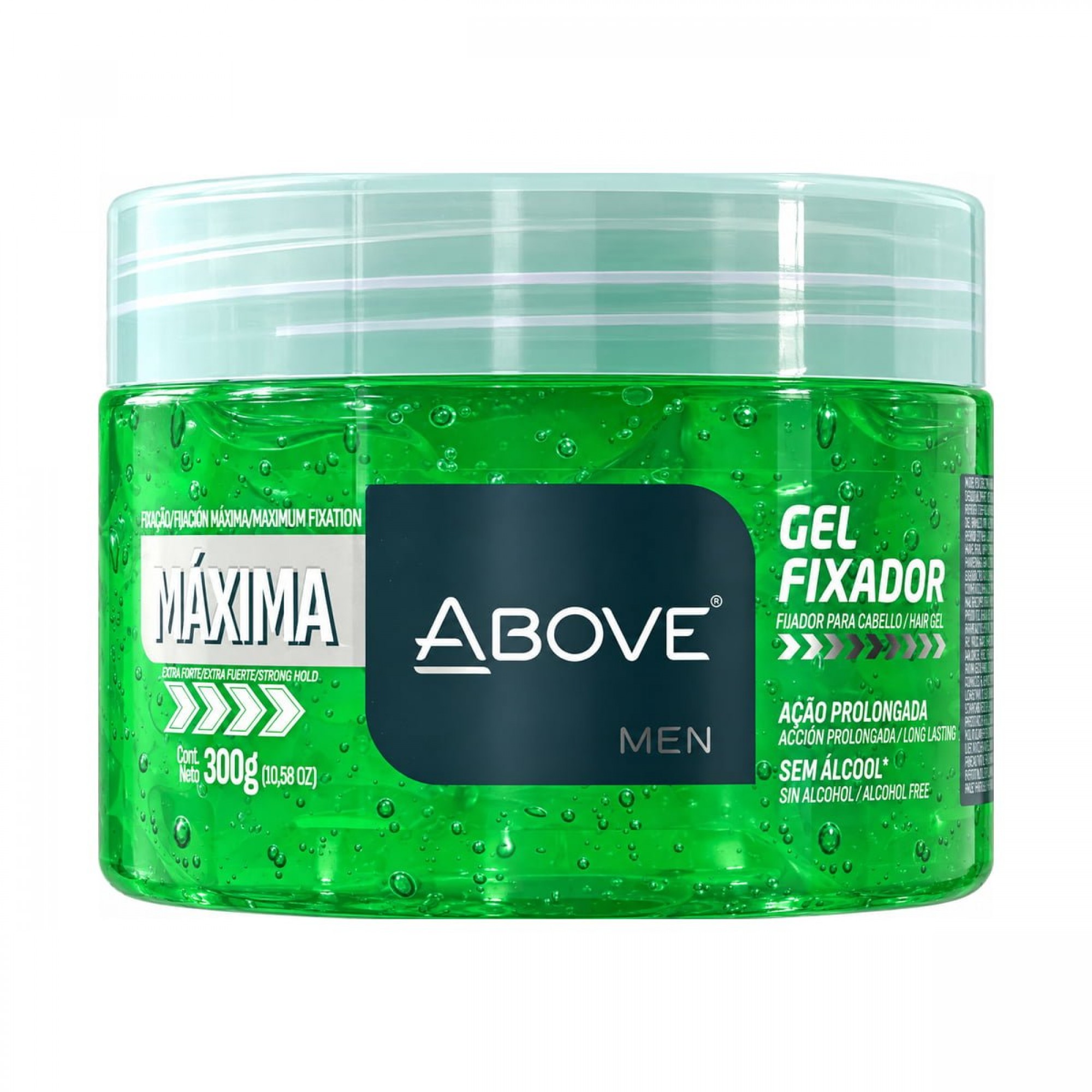 Kit 2 Gel Fixador para Cabelo Above Extra Forte 300g Kit 2 Gel Fixador para Cabelo Above Extra Forte 300g