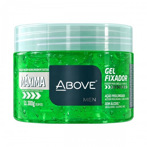 Gel Fixador para Cabelo Above Fixação Extra Forte 300g Gel Fixador para Cabelo Above Fixação Extra Forte 300g