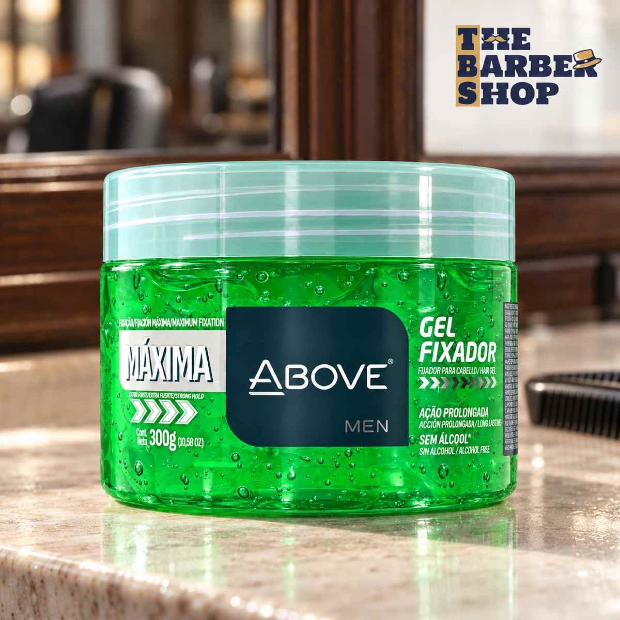 Kit 2 Gel Fixador para Cabelo Above Extra Forte 300g Kit 2 Gel Fixador para Cabelo Above Extra Forte 300g