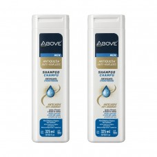 Kit 2 Shampoos para Cabelo Above Men Antiqueda 325ml