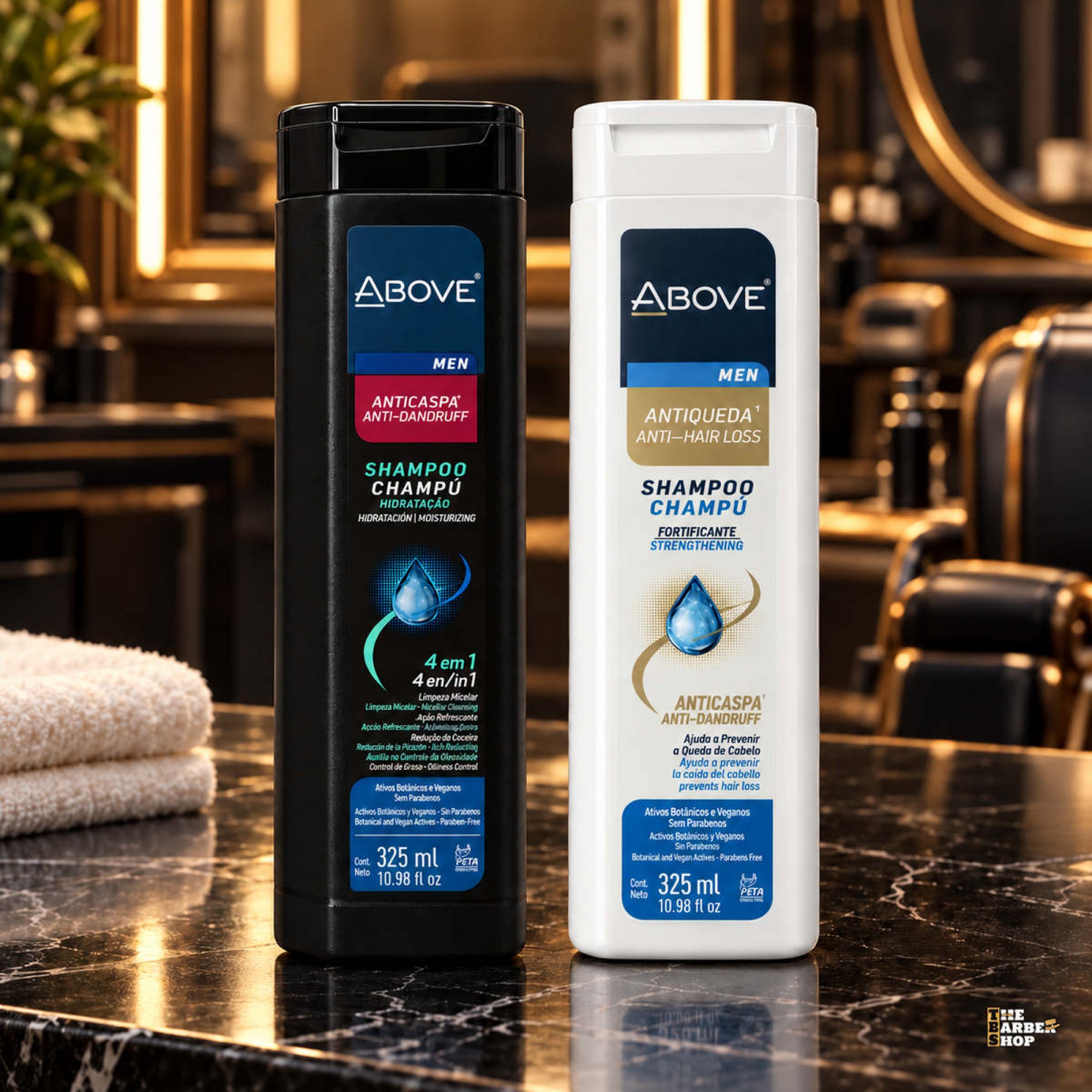 Kit Shampoos Above Men: Anticaspa e Antiqueda 325ml Kit Shampoos Above Men: Anticaspa e Antiqueda 325ml