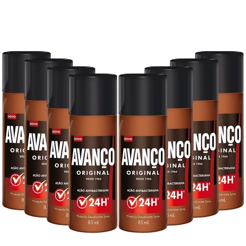 Desodorante Spray Avanço Original 85ml - 8 unidades