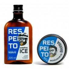 Kit para Barba - Shampoo + Modelador Barba De Respeito
