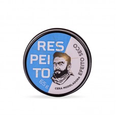 Cera Modeladora para Cabelo Barba de Respeito Premium Efeito Seco 65g