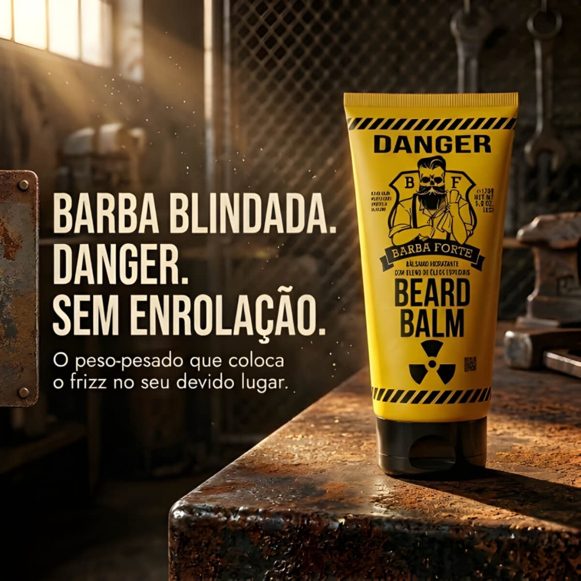 Beard Balm Hidratante Danger Barba Forte 170g Beard Balm Hidratante Danger Barba Forte 170g