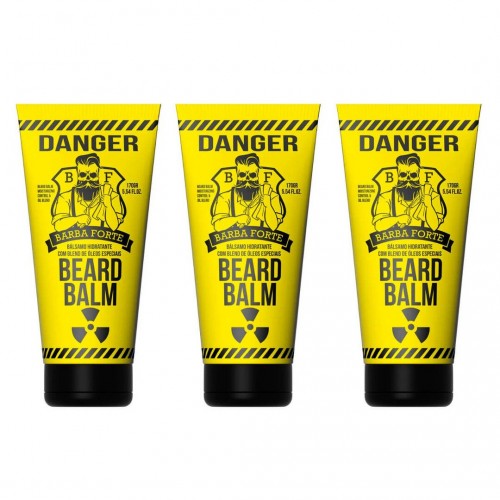 Balm para Barba Hidratante Barba Forte Danger 170g - 3 unidades