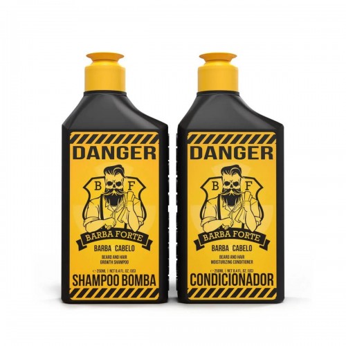 Kit Danger Shampoo e Condicionador Barba Forte