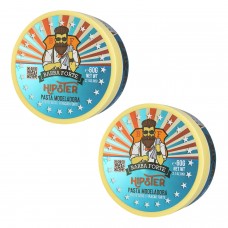 Pasta Modeladora Barba Forte Hipster Matte Fixação Forte 60g - 2 unidades