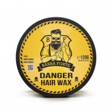 Pomada Modeladora Danger Cera Efeito Brilho 120g Barba Forte
