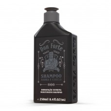 Shampoo Barba e Cabelo Don Forte Hidratação Extrema Barba Forte 250ml