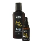 Kit  Shampoo + Óleo de Barba Single Ron Black Barts