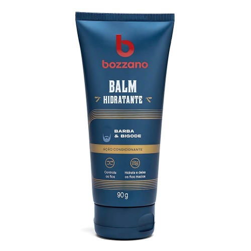 Balm para Barba e Bigode Bozzano 90g