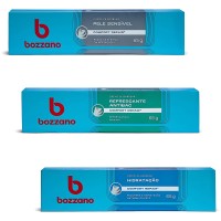 Creme de Barbear Bozzano 65g - Refrescante + Pele Sensível + Hidratação