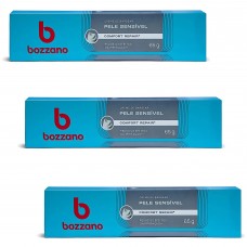 Creme de Barbear Bozzano Pele Sensível 65g - 3 unidades