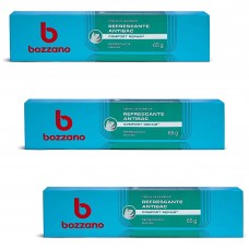Creme de Barbear Bozzano Refrescante 65g - 3 unidades