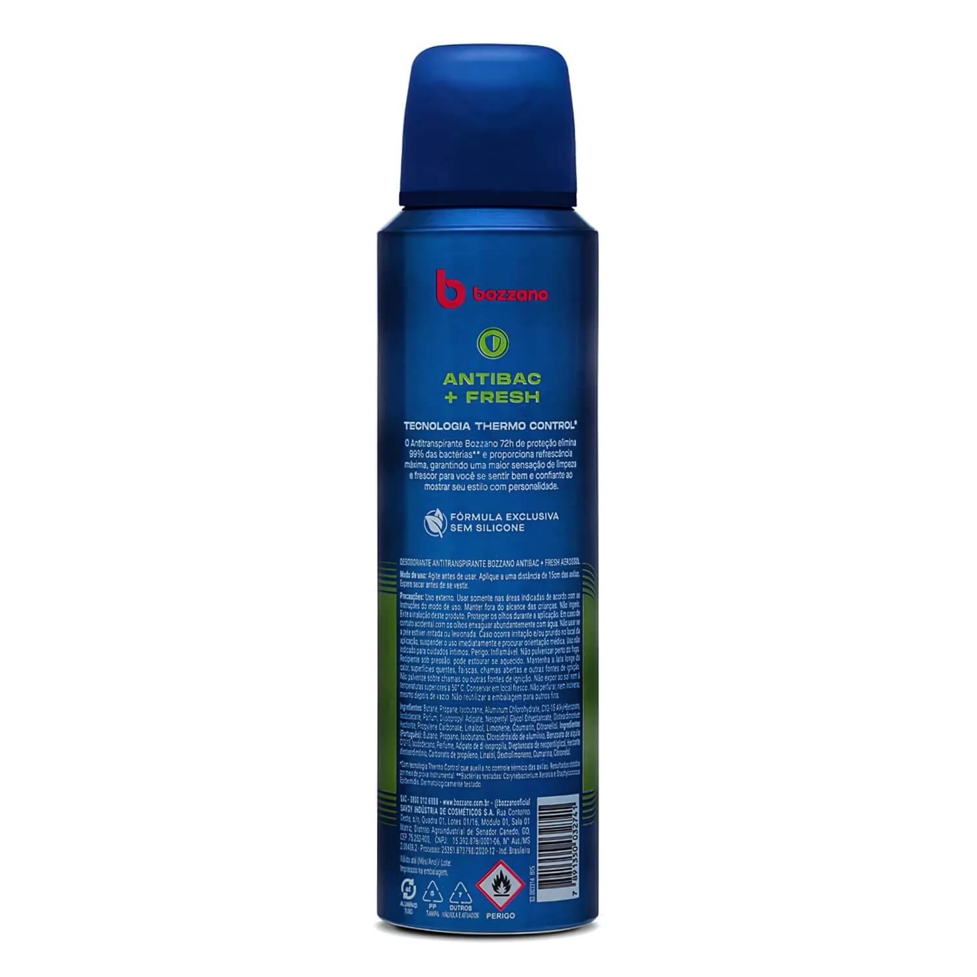 Desodorante Antitranspirante Aerosol Bozzano Antibac Fresh - 2 Un Desodorante Antitranspirante Aerosol Bozzano Antibac Fresh - 2 Un