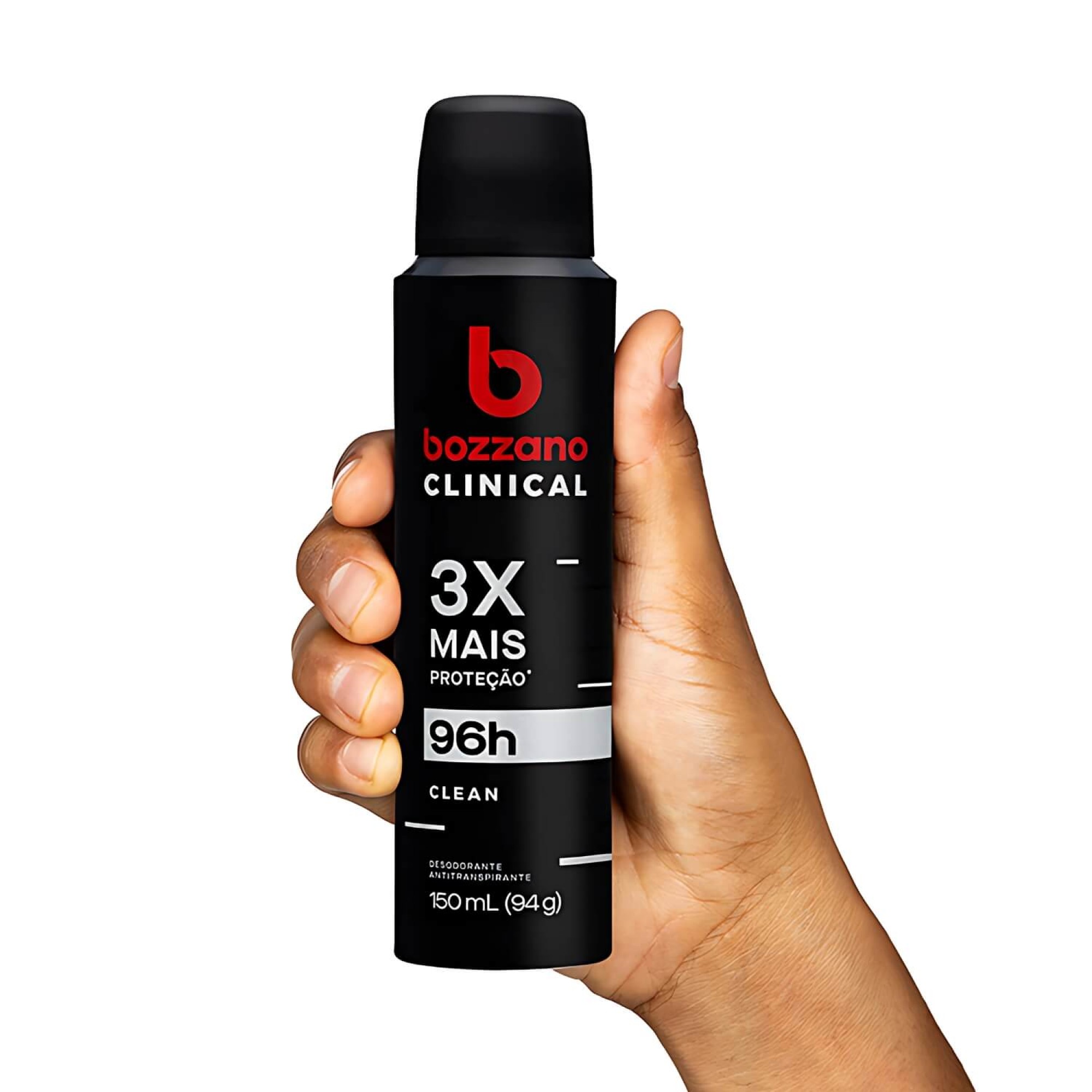 Desodorante Aerosol Bozzano Clinical Clean 150ml 94g - 2 unidades Desodorante Aerosol Bozzano Clinical Clean 150ml 94g - 2 unidades