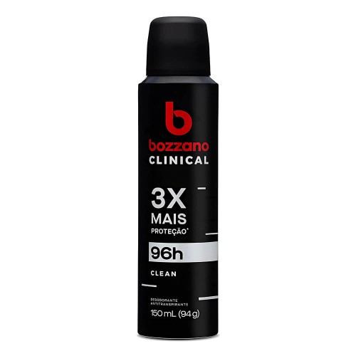 Desodorante Aerosol Bozzano Clinical Clean 150ml 94g