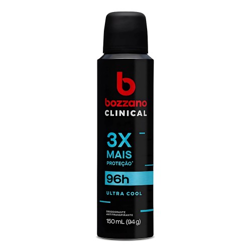 Desodorante Aerosol Bozzano Clinical Ultra Cool 150ml 94g