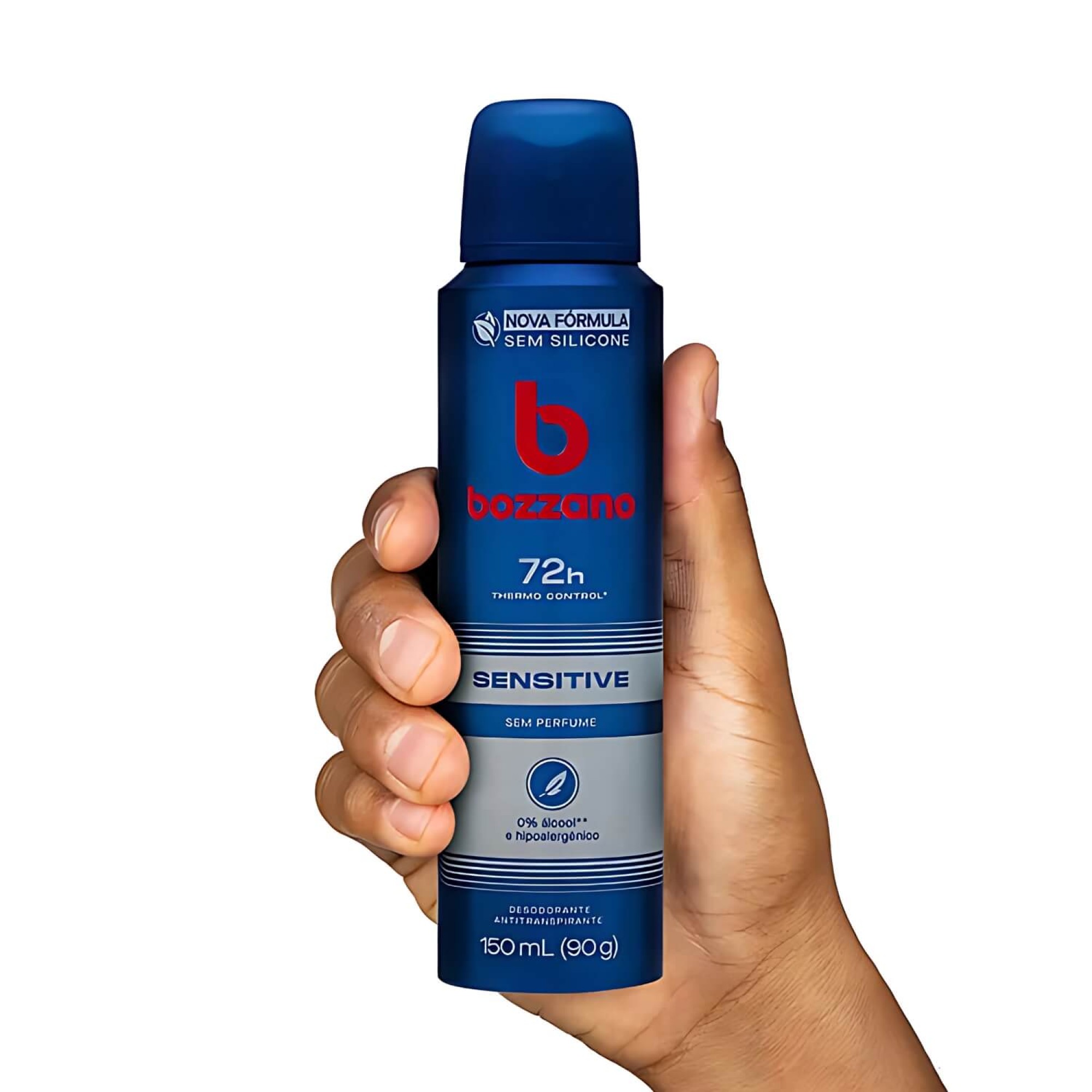 Desodorante Antitranspirante Aerosol Bozzano Sensitive - 12 Un Desodorante Antitranspirante Aerosol Bozzano Sensitive - 12 Un