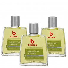 Loção Pós-Barba Bozzano Mentolada Antibac 100ml - 3 unidades