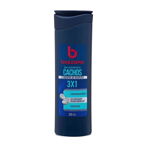 Shampoo Cachos e Crespos 3x1 Bozzano 325ml