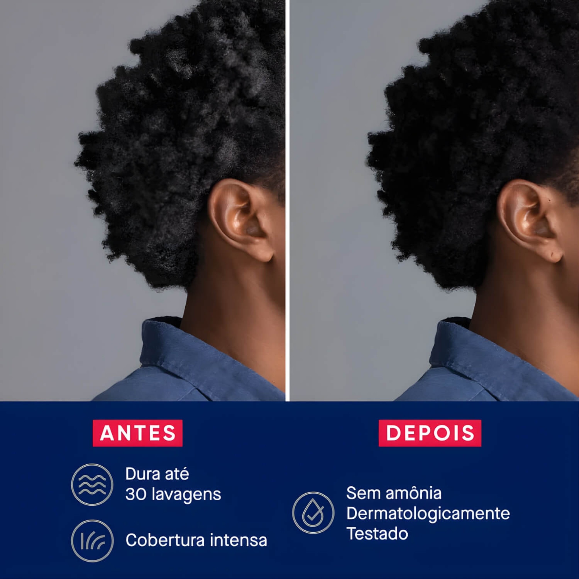 Tonalizante Biocolor Homem 3x1 Bozzano Preto Tonalizante Biocolor Homem 3x1 Bozzano Preto