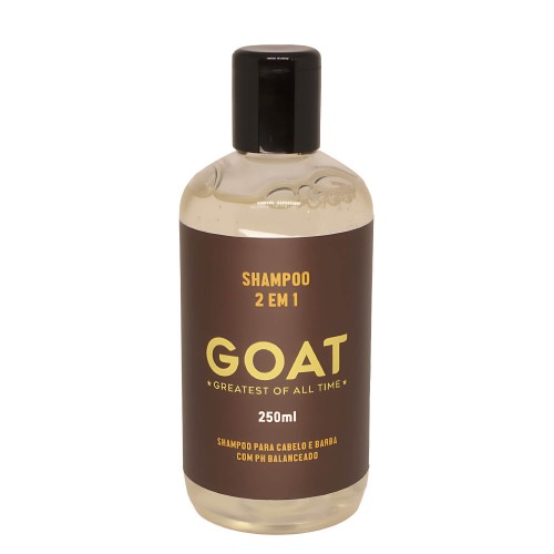 Shampoo para Barba e Cabelo 2em1 GOAT 250ml