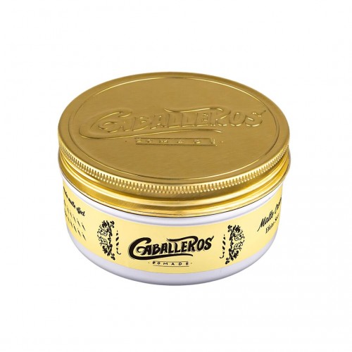 Cera Pomada Modeladora Caballeros Matte Cream Fixação Média
