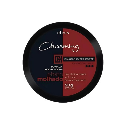 Cera Modeladora Charming Cless Extra Forte Efeito Molhado 50g
