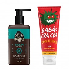 Kit Balm para Barba Calico Jack + Sabonete Íntimo Sabão Cra-Cra Kit Balm para Barba Calico Jack + Sabonete Íntimo Sabão Cra-Cra