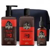 Kit Para Barba Shampoo + Balm + Óleo Don Alcides Barba Negra + Necessaire
