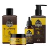 Kit Shampoo Balm Óleo e Pomada Don Alcides Lemon Bone