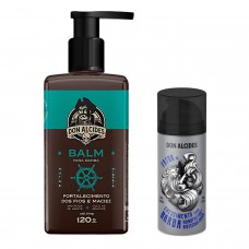 Kit Fator de Crescimento + Balm de Barba Calico Jack Don Alcides Kit Fator de Crescimento + Balm de Barba Calico Jack Don Alcides