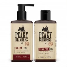 Kit Shampoo e Balm para Barba Don Alcides Peaky Blinders Kit Shampoo e Balm para Barba Don Alcides Peaky Blinders