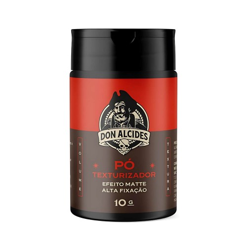Pomada em Pó Don Alcides Barba Negra Matte 10g Pomada em Pó Don Alcides Barba Negra Matte 10g