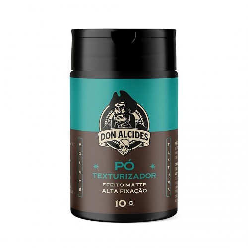 Pomada Modeladora Em Pó Don Alcides Calico Jack Efeito Matte Seco Alta Fixação 10g