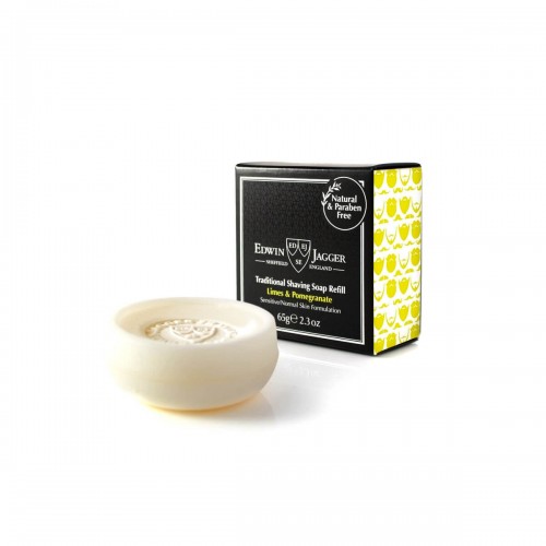 Sabão De Barbear Edwin Jagger Refil 65g Limes & Pomegranate Sabão De Barbear Edwin Jagger Refil 65g Limes & Pomegranate