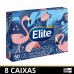 Lenço de Papel Softy's Elite Folha Dupla com 50fls - 8 unidades