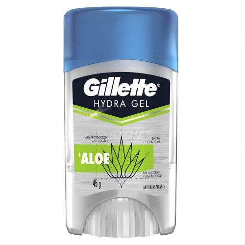 Desodorante Antitranspirante Gillette Hydra Gel Aloe 45g