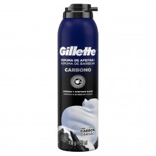 Espuma de Barbear Gillette Carbono Carvão Ativado 150g Espuma de Barbear Gillette Carbono Carvão Ativado 150g