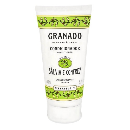 Condicionador Granado Terrapeutics Sálvia e Confrey 180ml - Cabelos Oleosos