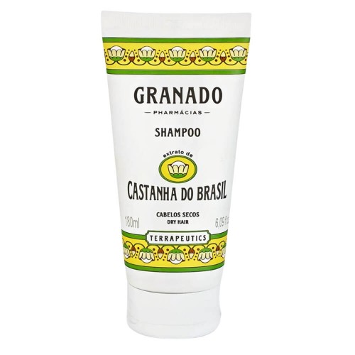 Shampoo Granado Terrapeutics Castanha do Brasil 180ml - Cabelos Secos